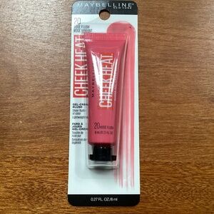 Maybelline Cheek Heat Rose Flush Rose Vibrant 20 New Sealed 0.27 fl oz